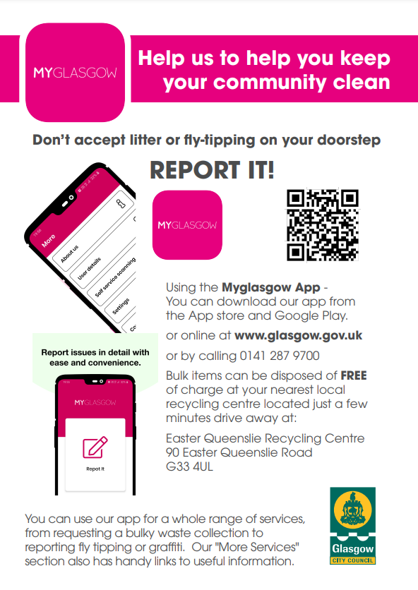 Help us to Help you Keep Your Community Clean